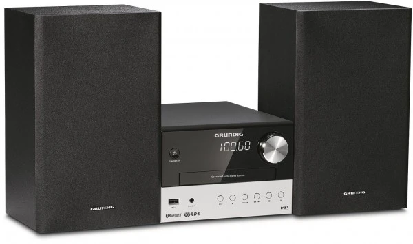 Grundig CMS 3000 BT DAB+ Mini-System Silber/schwarz