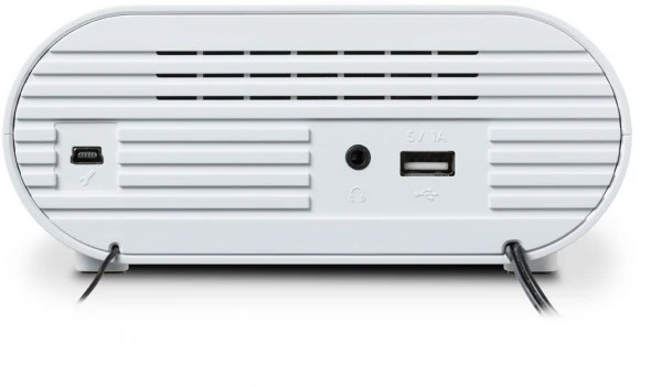 Roberts OrtusCharge DAB+ Uhrenradio Mit QI-Ladestation Weiß – Bild 5