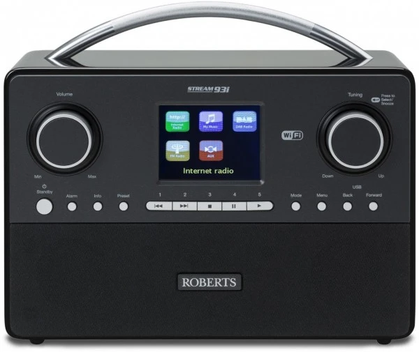 Roberts Stream 93i Internetradio Schwarz