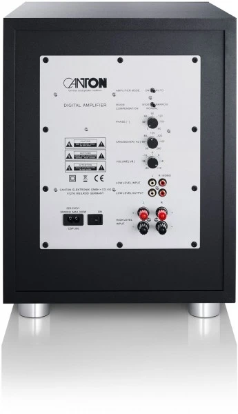 Canton Power Sub 10 Aktiv-Subwoofer Schwarz – Bild 5