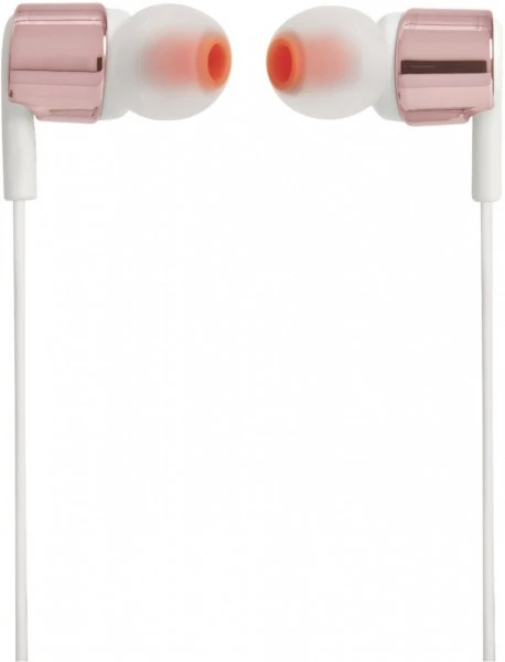 JBL T210 In-Ear-Kopfhörer Mit Kabel Roségold/weiß – Bild 2