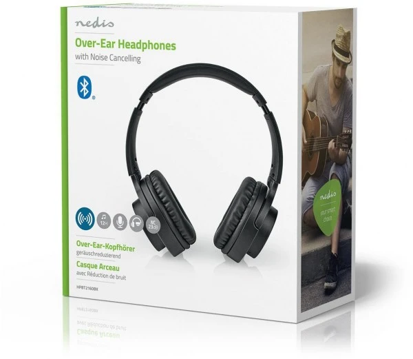 Nedis HPBT2160BK Bluetooth-Kopfhörer Schwarz – Bild 2