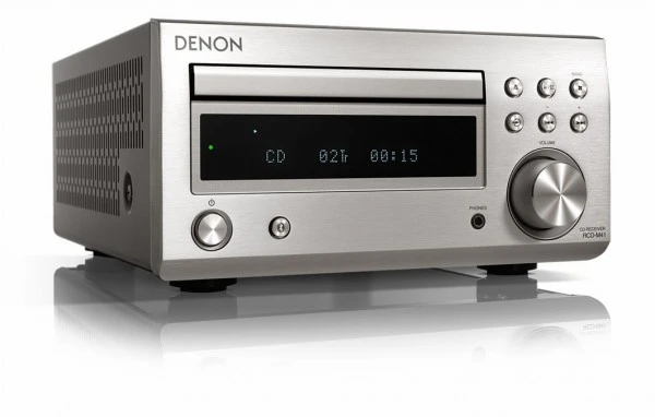 Denon RCD-M41 Mini-System Premium Silber – Bild 4