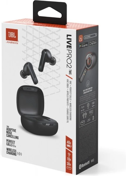JBL Live Pro 2 True Wireless Kopfhörer Schwarz – Bild 4