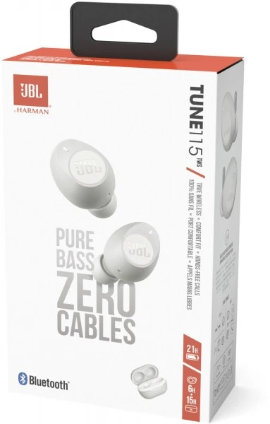 JBL TUNE115TWS True Wireless Kopfhörer Weiß 8 JBL TUNE115TWS True Wireless Kopfhörer Weiß – Bild 6
