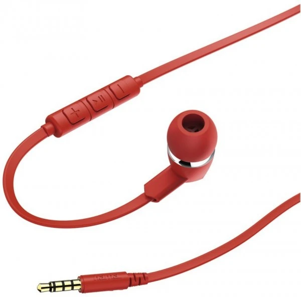 Hama Joy In-Ear-Kopfhörer Mit Kabel Rot – Bild 3