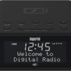 IMPERIAL Dabman D20 Uhrenradio Schwarz