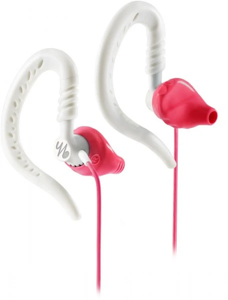 Yurbuds Focus 200 In-Ear-Kopfhörer Mit Kabel Pink/weiß