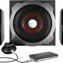 Trust GXT 38 2.1 Subwoofer Speaker Set 2.1 Multimedia-Lautsprecher Schwarz