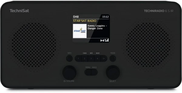 TechniSat TechniRadio 6 S IR Internetradio Schwarz