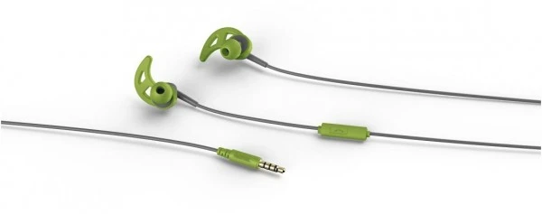 Hama Action In-Ear-Kopfhörer Mit Kabel Grau/grün