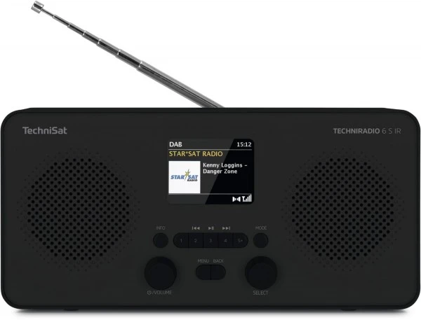 TechniSat TechniRadio 6 S IR Internetradio Schwarz – Bild 2