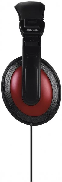 Hama Basic4Music Over-Ear Kopfhörer Mit Kabel Schwarz/rot – Bild 6