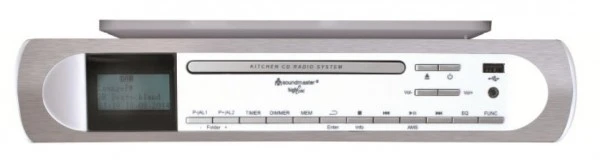 Soundmaster UR 2170 Uhrenradio Mit CD Silber – Bild 3