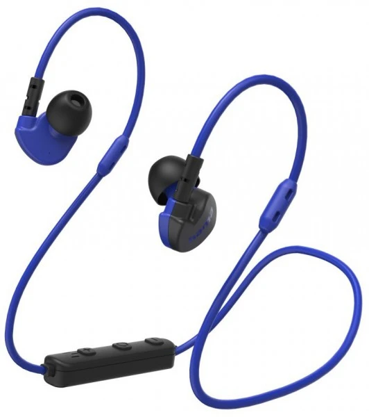 Hama Freedom Athletics Bluetooth-Kopfhörer Schwarz/blau