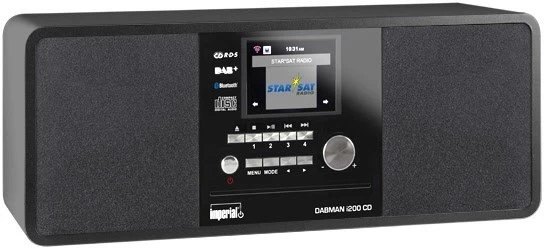 IMPERIAL DABMAN I200 CD CD/Radio-System Schwarz 3 IMPERIAL DABMAN I200 CD CD/Radio-System Schwarz