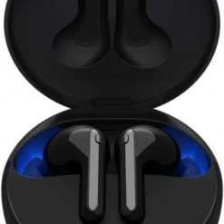 LG TONE Free FN7 - Active Noise Cancelling True Wireless Bluetooth UVnano Earbuds Schwarz