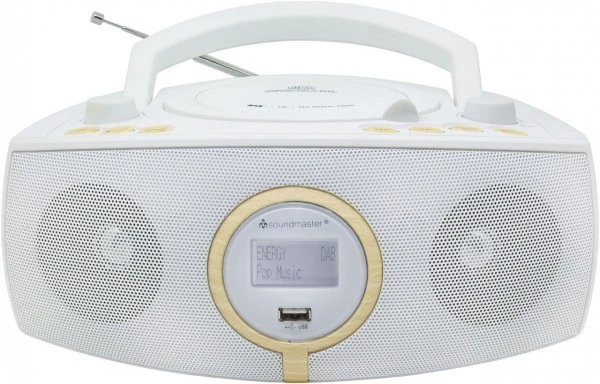 Soundmaster SCD1500WE CD/Radio-System Weiß – Bild 4