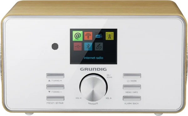 Grundig DTR 5000 X Internetradio Eiche