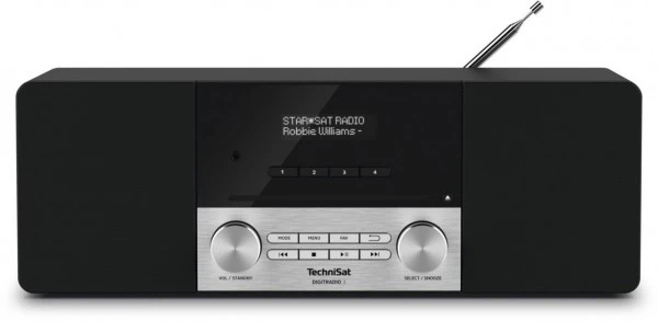 TechniSat DigitRadio 3 CD/Radio-System Schwarz/silber
