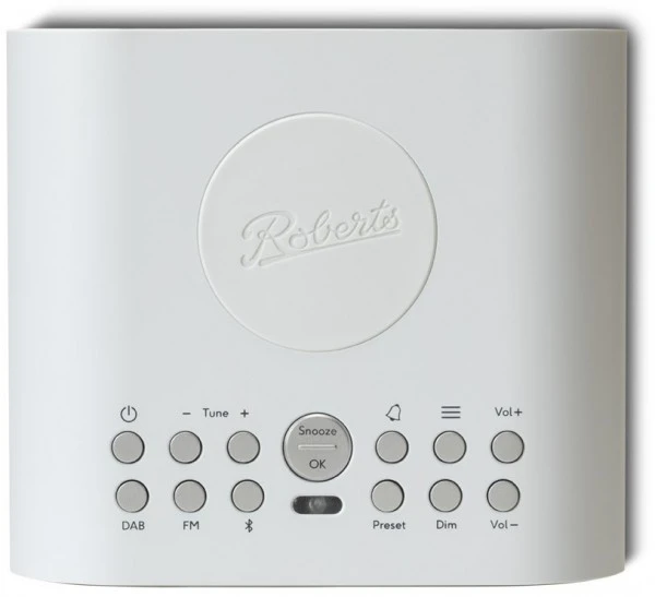 Roberts OrtusCharge DAB+ Uhrenradio Mit QI-Ladestation Weiß – Bild 6