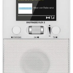 TechniSat DigitRadio Flex 2 Taschenradio Weiß