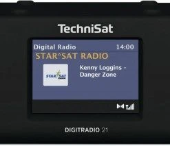 TechniSat DigitRadio 21 Digitalradio Schwarz