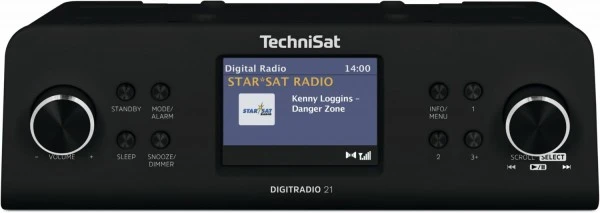 TechniSat DigitRadio 21 Digitalradio Schwarz