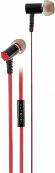 Vivanco URB 30 In-Ear-Kopfhörer Mit Kabel Schwarz/rot – Bild 3