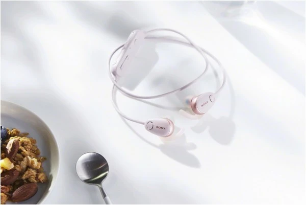 Sony WI-SP600N Bluetooth-Kopfhörer Pink – Bild 2