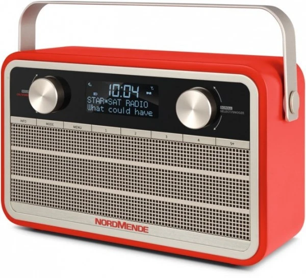 Nordmende Transita 120 Kofferradio Mit DAB/DAB+ Rot 6 Nordmende Transita 120 Kofferradio Mit DAB/DAB+ Rot – Bild 4