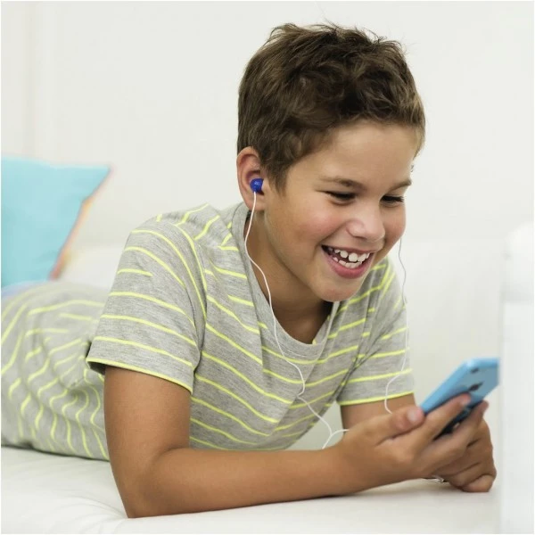 Thomson EAR3106BL In-Ear-Kopfhörer Mit Kabel Blau – Bild 2