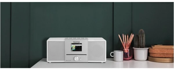 Telestar DIRA S 32i CD CD/Radio-System Weiß/silber – Bild 6