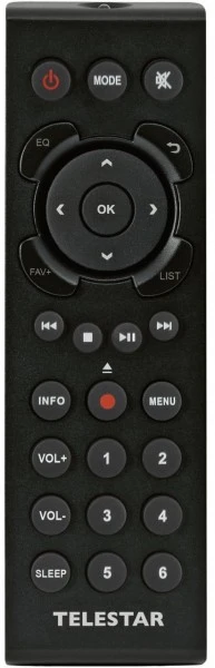 Telestar DIRA S 24 CD CD/Radio-System Schwarz – Bild 5