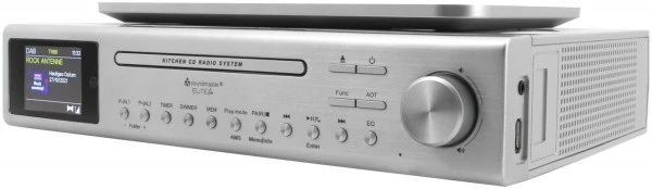 Soundmaster UR2180SI Uhrenradio Mit CD