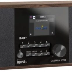 IMPERIAL DABMAN I200 Internetradio Holzoptik
