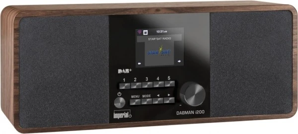 IMPERIAL DABMAN I200 Internetradio Holzoptik
