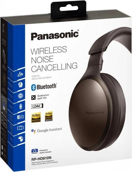Panasonic RP-HD610N Bluetooth-Kopfhörer Braun – Bild 3