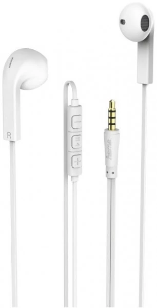 Hama Advance In-Ear-Kopfhörer Mit Kabel Weiss