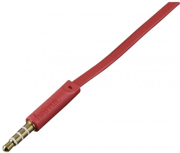 Hama Joy In-Ear-Kopfhörer Mit Kabel Rot – Bild 2