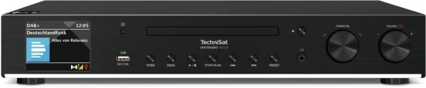 TechniSat DigitRadio 143 CD CD/Radio-System Schwarz