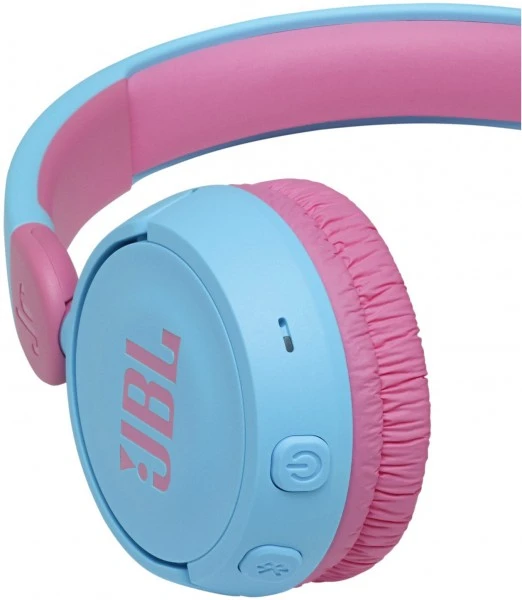 JBL JR310BT Bluetooth-Kopfhörer Blau/rosa – Bild 4