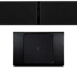 Bluesound Pulse Soundbar Plus + Sub Plus Set Soundbar Schwarz