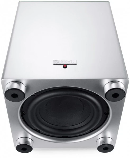 Canton Smart Sub 8 Aktiv-Subwoofer Silber – Bild 2