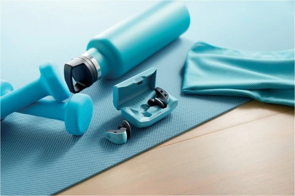 Yamaha TW-ES5A True Wireless Kopfhörer Grün – Bild 2