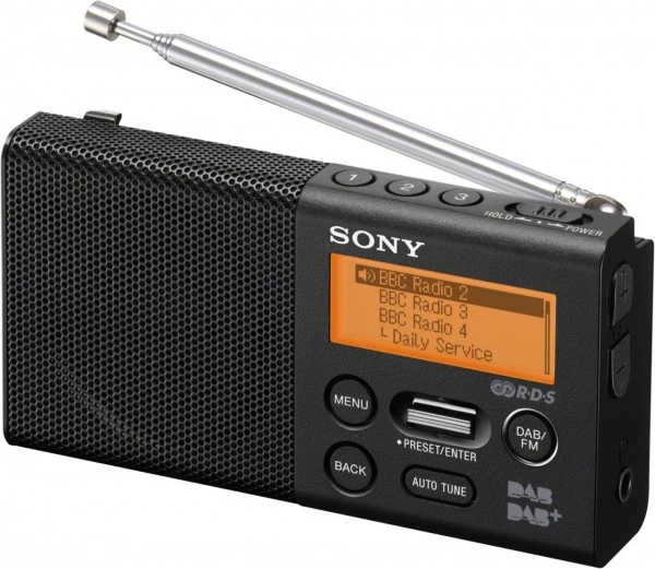 Sony XDR-P1DBPB Taschenradio Schwarz