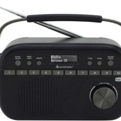 Soundmaster DAB280SW Kofferradio Mit DAB/DAB+ Schwarz