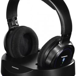 Thomson WHP6316BT Bluetooth-Kopfhörer Schwarz/blau