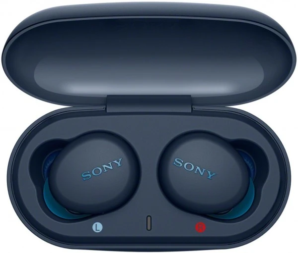 Sony WF-XB700B Bluetooth-Kopfhörer Blau – Bild 4