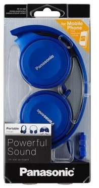 Panasonic RP-HF100ME-A Kopfhörer Mit Kabel Blau – Bild 3